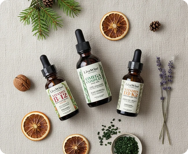 LiveWise Naturals product collection